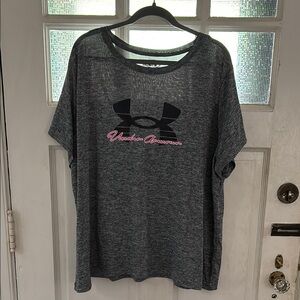Under Armour Gray Oversized Relaxed T-Shirt